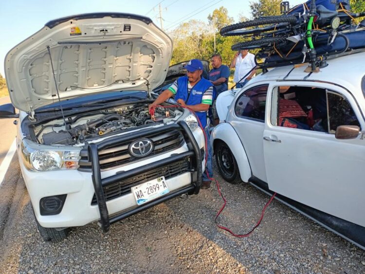 Ángeles Azules TAM brindan más de 500 servicios en 15 días en carreteras de Tamaulipas