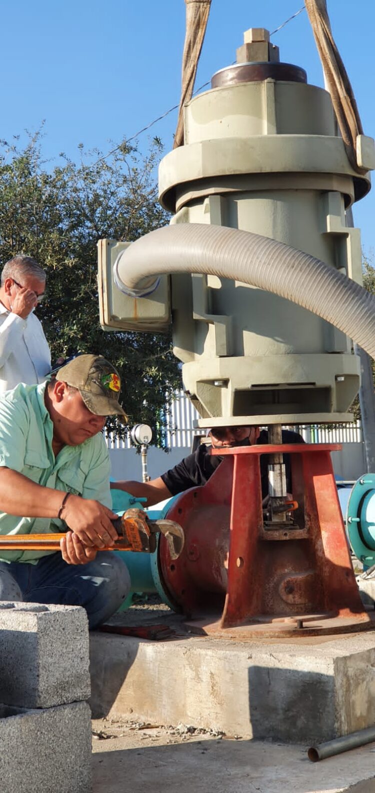 Concluye ComapaVictoria reparación de fuga en línea general de 10 pulgadas; ya escurre agua
