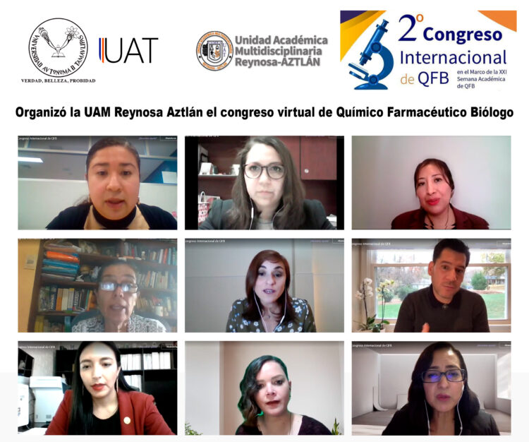 Organizó UAT congreso virtual de Químico Farmacéutico Biólogo 