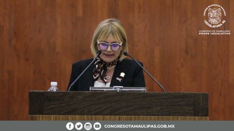 Hace Congreso de Tamaulipas un extrañamiento a diputada del PAN Imelda Sanmiguel