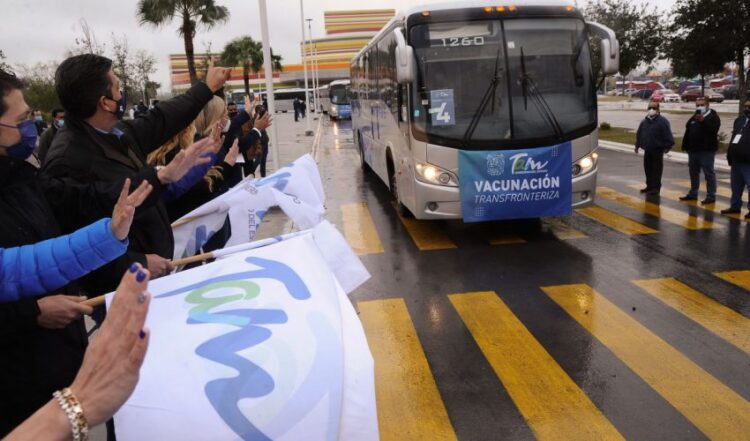 Un éxito la campaña transfronteriza de vacunación anti-Covid del gobernador de Tamaulipas