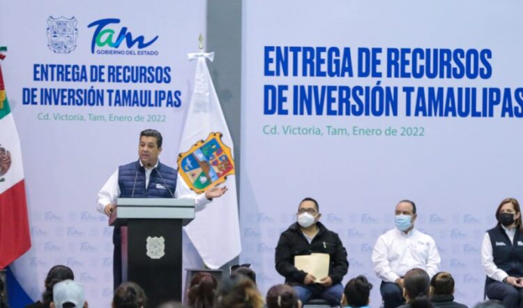 Suma gobernador Cabeza de Vaca entrega de 35 mil 548 créditos de inversión en Tamaulipas