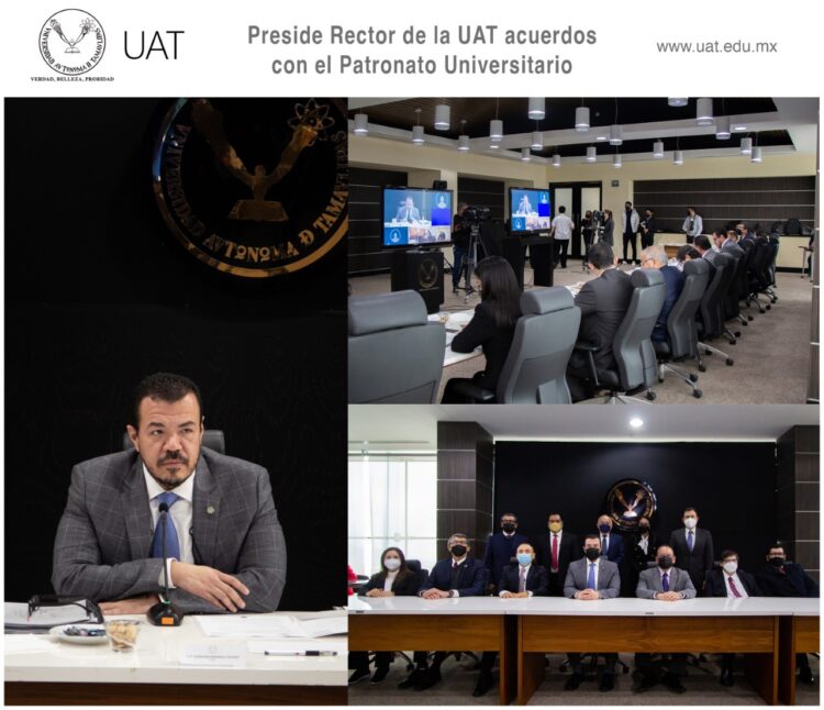 Sostiene Rector de la UAT acuerdos con el Patronato Universitario