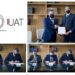 Preside Guillermo Mendoza acto de entrega recepción de la administración rectoral en la UAT