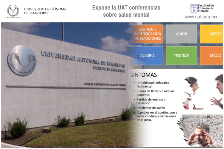 Expone la UAT conferencias sobre salud mental 