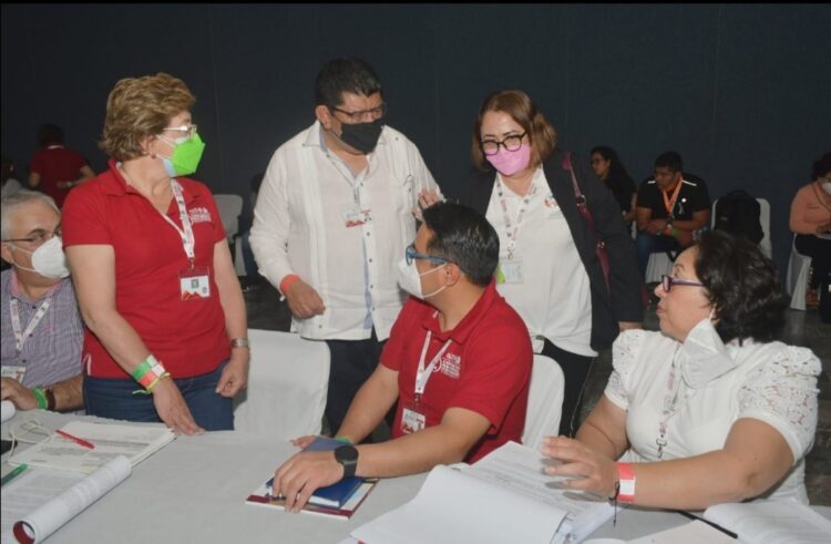 Redoblan esfuerzos para beneficio de la base trabajadora de la delegación ISSSTE