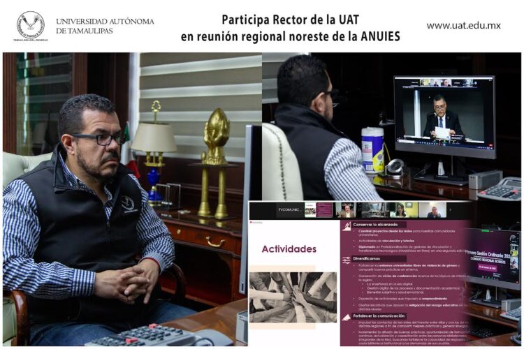 Participa Rector de la UAT en reunión regional de la ANUIES