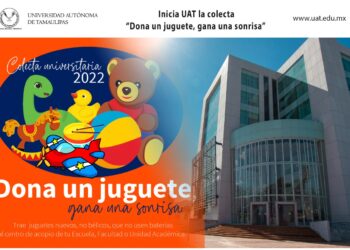 Inicia UAT la colecta ‘Dona un juguete, gana una sonrisa’