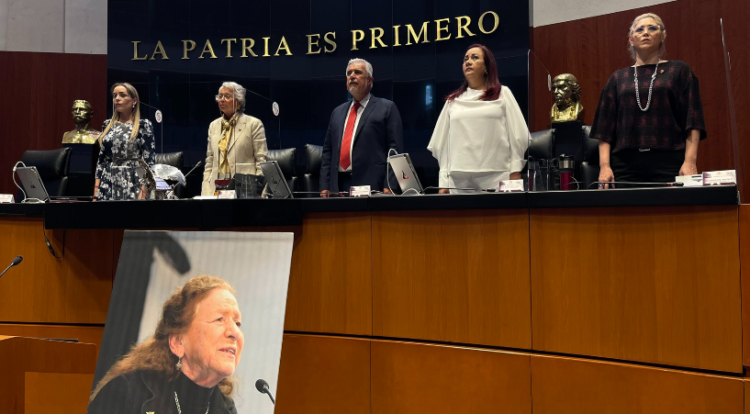 Senado rinde homenaje a Rosario Ibarra de Piedra 