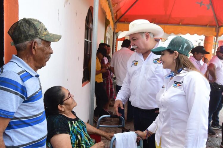 Llama el Truko a militancia del PRI, PAN, PRD y simpatizantes a seguir trabajando duro