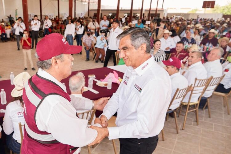 Se compromete Américo en Burgos a trabajar por la gente del campo