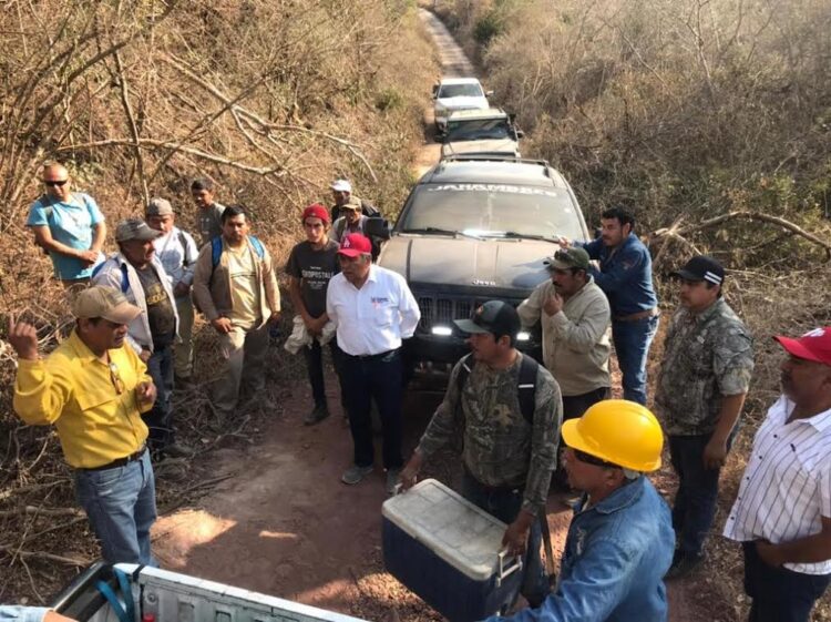 Siguen combatiendo incendio en Los San Pedros, de Güémez; ha consumido 200 hectáreas