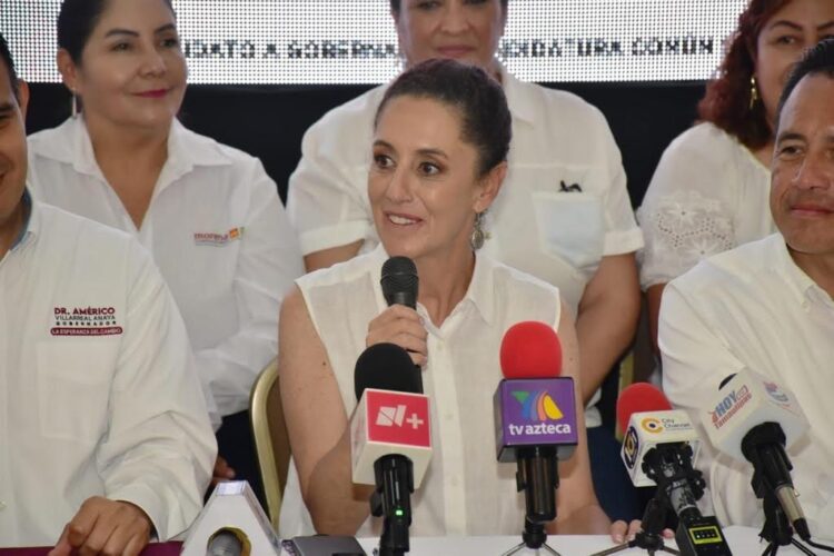 Tamaulipas abraza la esperanza con Américo; el pueblo ya perdió el miedo: Claudia Sheinbaum