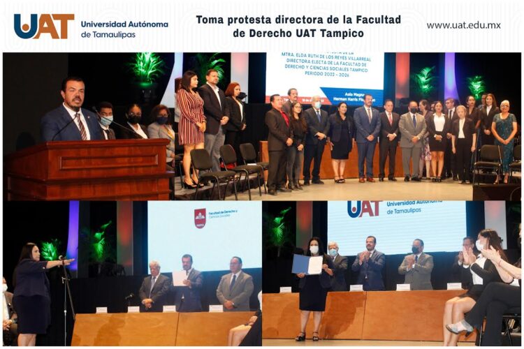 Elda Ruth de los Reyes asume la dirección de la Facultad de Derecho Tampico