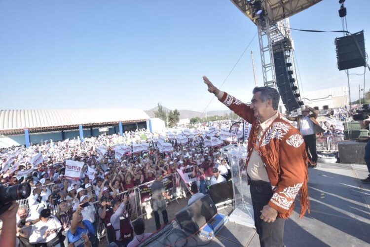 Américo en Tula, ante miles: ‘la libertad no se implora, se conquista’
