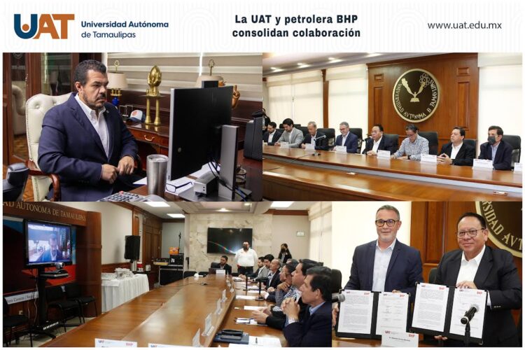 La UAT y compañía petrolera australiana BHP consolidan su colaboración