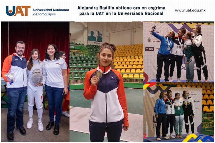 Alejandra Badillo obtiene oro para la UAT en la Universiada Nacional 2022