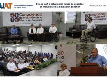 Realiza UAT ciclo de conferencias ‘Conociendo de inclusión en la educación superior’
