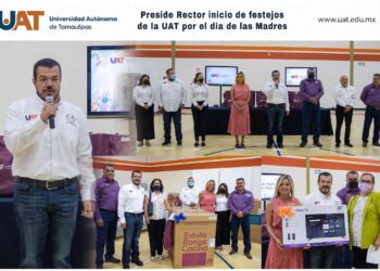 Rector de la UAT preside el inicio de festejos por el Día de las Madres