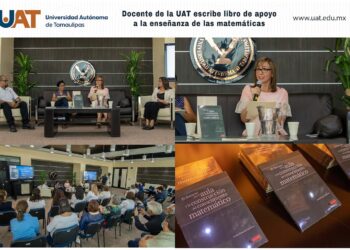 Docente de la UAT presenta su libro sobre enseñanza de las matemáticas