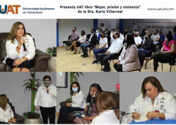 Presenta UAT libro ‘Mujer, prisión y violencia’, de la Dra. Karla Villarreal