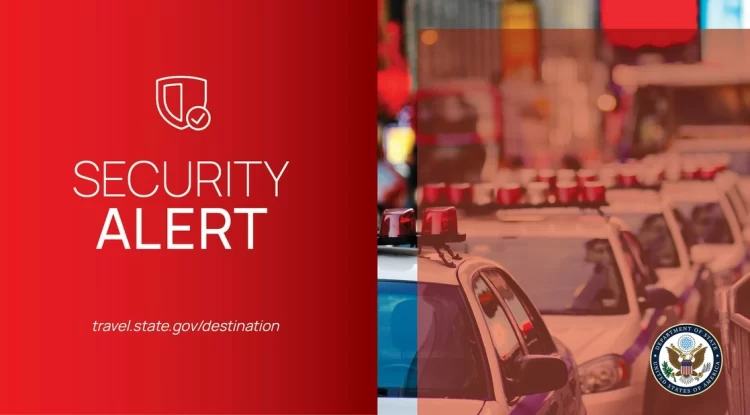 Incluye a Tamaulipas actualización anual de alerta de viajes de EU a México