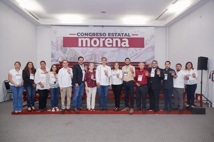 Destaca Américo fortaleza y unidad de Morena tras elección de Yuriria Iturbe