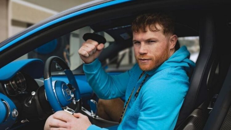 Canelo Álvarez pone a la venta Bugatti Chiron  en $78 millones y está abierto a ofertas razonables