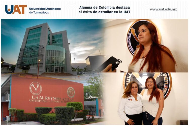 Alumna de Colombia comparte su éxito al estudiar en la UAT