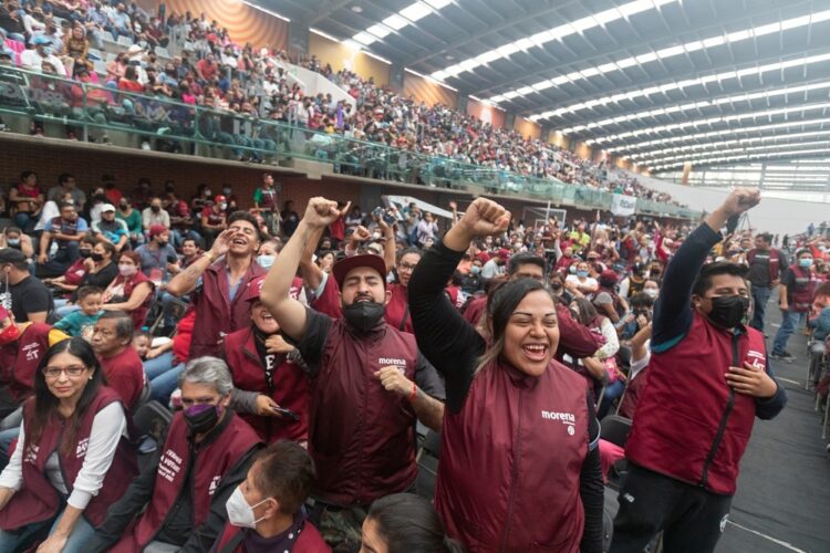 Repudia militancia candidatura de Anabel Alcocer a dirigente de Morena en Nuevo León