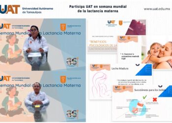 Imparte UAT conferencias en semana mundial de la lactancia materna