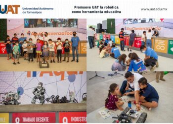 Promueve UAT la robótica como herramienta educativa