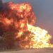 Reportan explosión en ducto de gas en Huimanguillo, Tabasco 