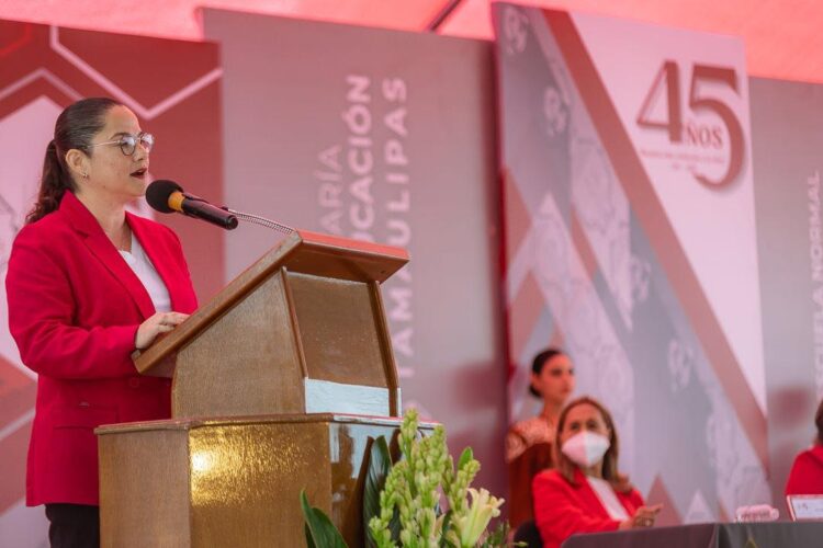 Con educación vamos a transformar a Tamaulipas: Lucía Aimé Castillo Pastor
