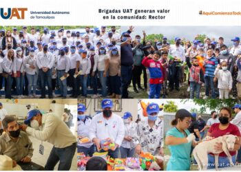 Brigadas UAT generan valor en la comunidad: rector