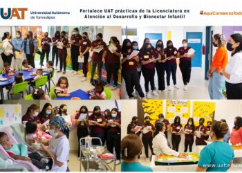 Fortalece UAT prácticas de la Licenciatura en Atención al Desarrollo y Bienestar Infantil