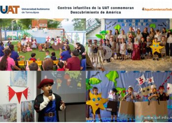 Centros infantiles de la UAT conmemoran aniversario del descubrimiento de América