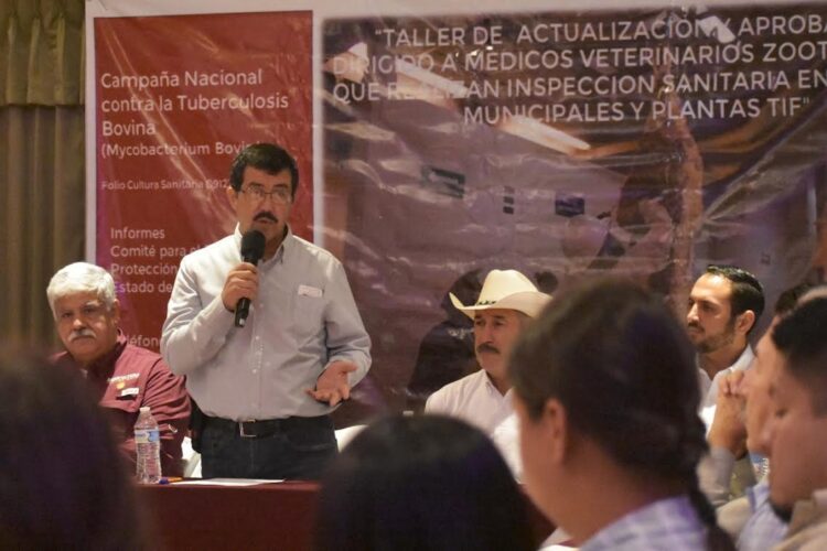 Capacitan a veterinarios responsables de inspeccionar rastros municipales y plantas TIF