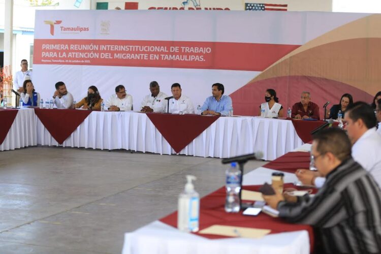 Instala gobierno de Tamaulipas mesa de apoyos para atender a migrantes