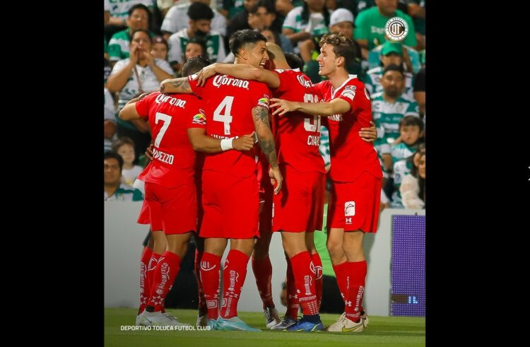 Gana Toluca 2-1 a Santos y avanza a semifinales; va contra el líder América