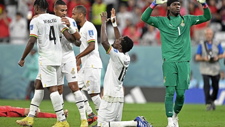 Ghana derrota 3-2 a Surcorea en Qatar 