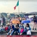 Instala CNTE plantón en el Zócalo: o les dan lo que piden o entorpecerán marcha de AMLO