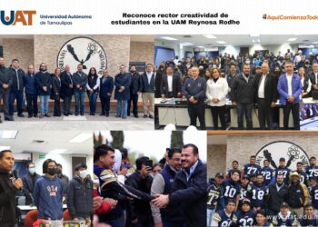 Reconoce rector creatividad de estudiantes en la UAM Reynosa Rodhe