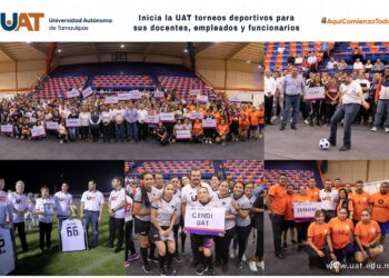 Reactiva UAT torneos deportivos para sus docentes, empleados y directivos