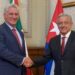 Celebran AMLO y Díaz-Canel buen estado de relación México-Cuba 