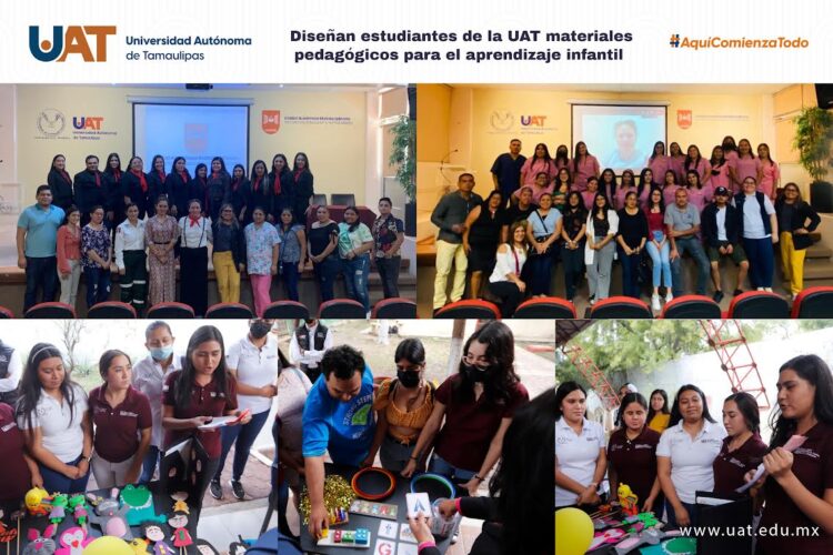 Estudiantes de la UAT desarrollan materiales didácticos para el aprendizaje infantil