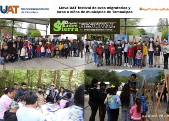 Lleva UAT festival de aves migratorias y loros a niños de municipios de Tamaulipas