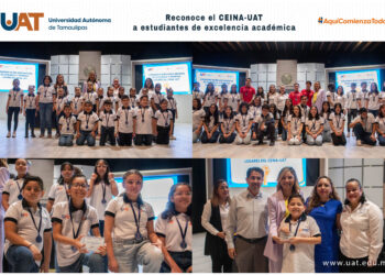 Reconoce UAT a sus estudiantes de excelencia académica del CEINA 