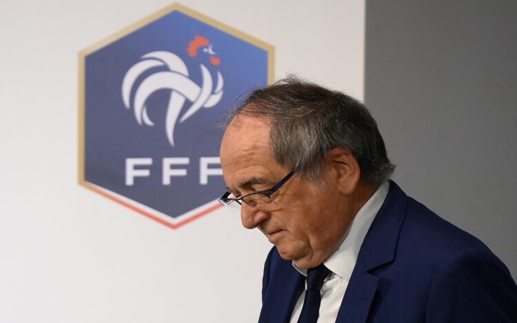 Presidente de la Federación Francesa de futbol se aparta del cargo