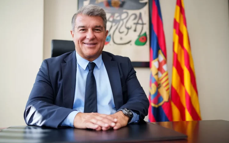 «La Superliga está progresando», afirma Laporta